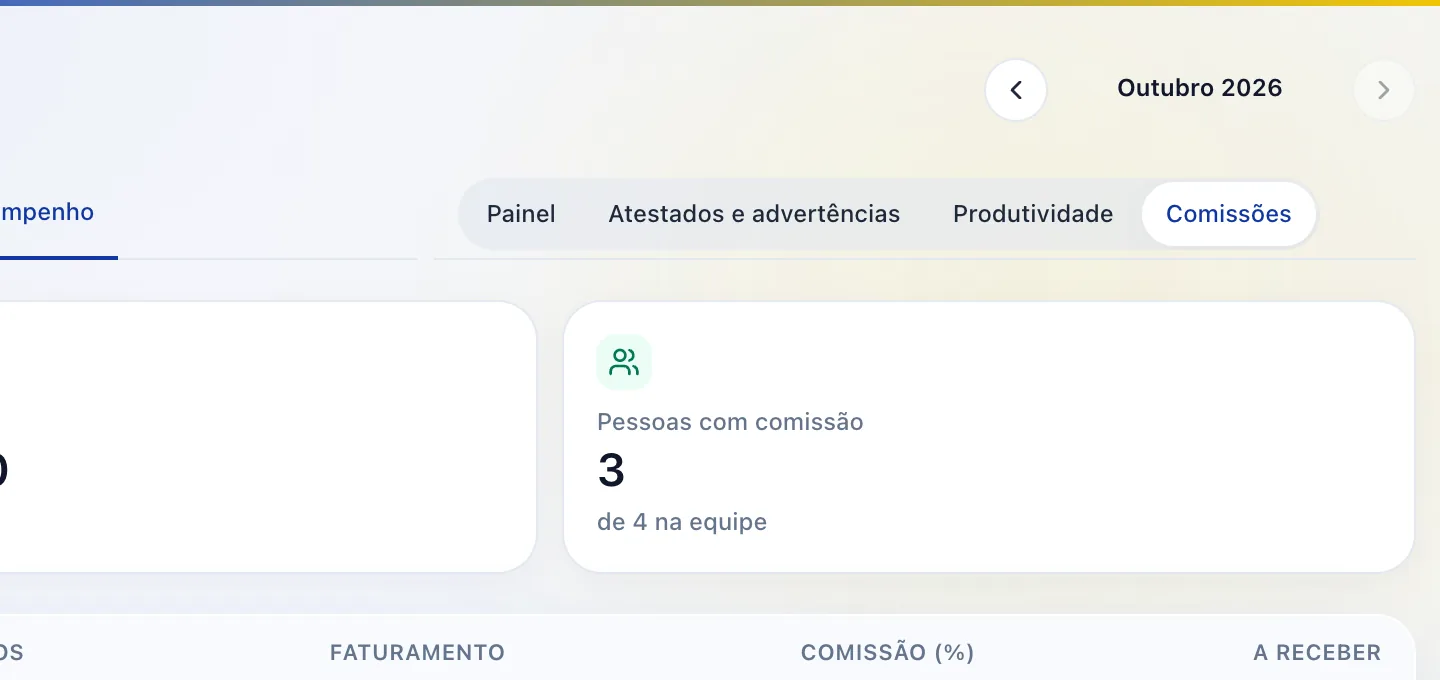 Abra Comissões